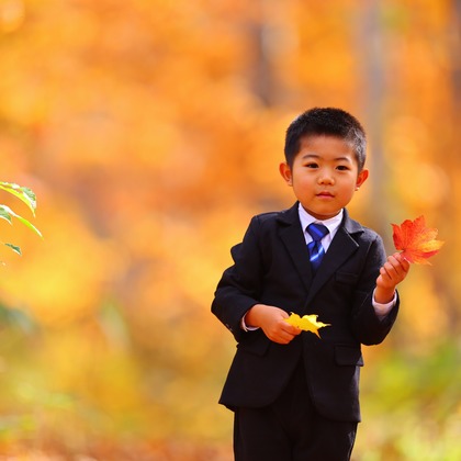 稲蔭一道が出張撮影したビューエグの庭, フラッシュ撮影, 自然の風景などが写った「家族写真、ロケーションフォト」の家族写真