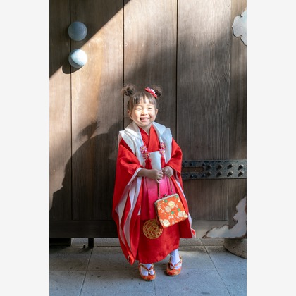 隈元智子が撮影した七五三フォトの写真