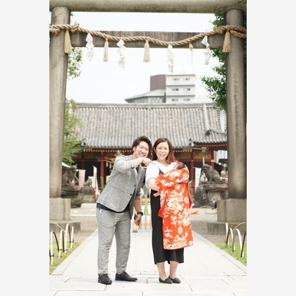 出張カメラマンのY's Officeが撮影したお宮参りの写真