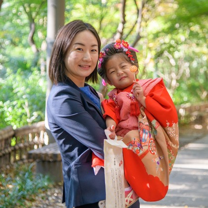 関場優太が撮影した七五三フォトの写真