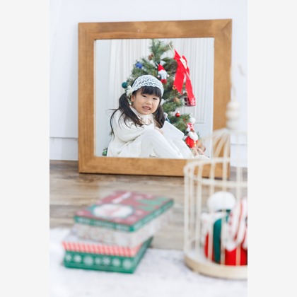 ちずカメラが出張撮影した「クリスマス」の家族写真