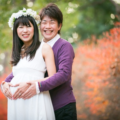 KISA photographyが出張撮影した「マタニティフォト」の家族写真