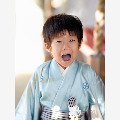 森　健児が出張撮影した「記念写真、子供の写真」の家族写真