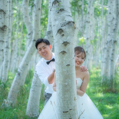 北海道ロケーションフォトウェディング♪が撮影した前撮り/後撮り出張撮影の写真