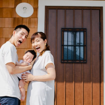 ゾクが撮影した家族写真の出張撮影の写真