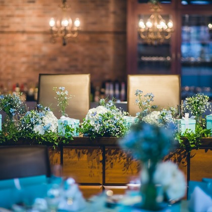刈谷彰仁が撮影した「披露宴会場装花」の写真