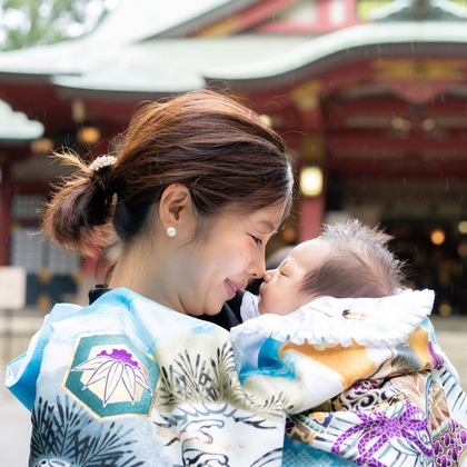杉森 茂夫 (Photo Studio SS)が出張撮影した「七五三、お宮参り、家族写真」の家族写真
