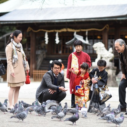 青木淳が撮影したエンゲージメントフォトの写真