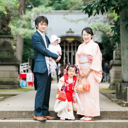 Yuki Shimada Photographyが出張撮影した家族写真(キッズ,ベビーフォト)などが写った「七五三フォト」の家族写真