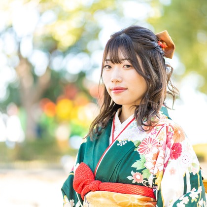 森元こずえが出張撮影した家族写真(キッズ,ベビーフォト)が写った成人式撮影の写真