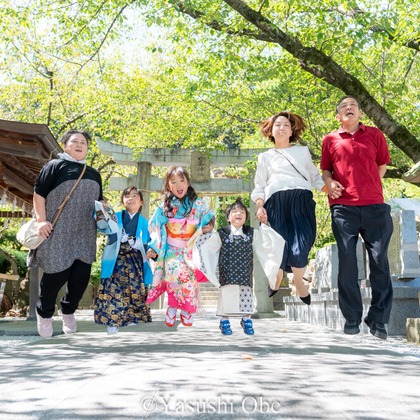 写真屋ごんちゃんが出張撮影した「ポートレート」の家族写真