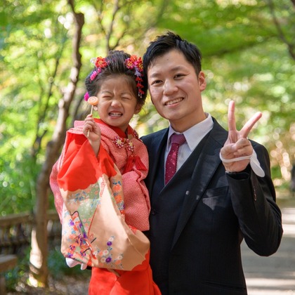 関場優太が撮影した七五三フォトの写真