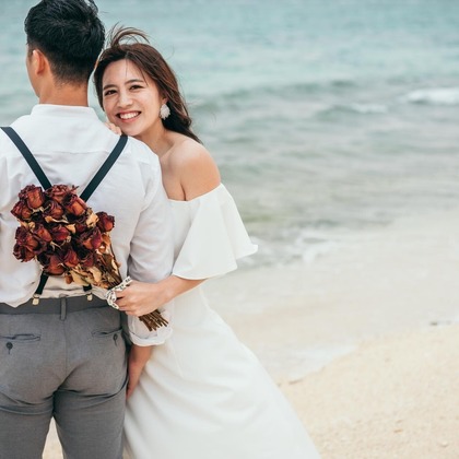 ポートレート沖縄が撮影した「ビーチフォトウエディング」の写真