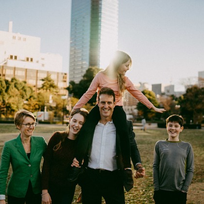 Spicer & Naoiが撮影した家族写真の出張撮影の写真