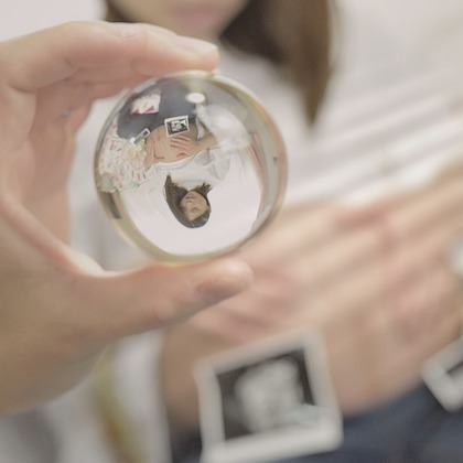 向日葵が撮影した「マタニティフォト」の写真