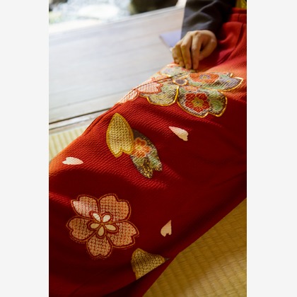 スマイルハンターが出張撮影した家族写真(キッズ,ベビーフォト)などが写った「成人式フォト」の家族写真