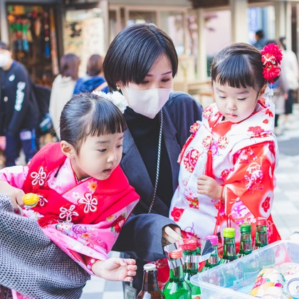 内藤駿介が撮影した七五三フォト/お宮参り/学校行事/旅行先の記念撮影の写真