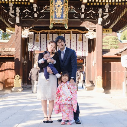 高夏写真店が撮影した七五三フォトの写真