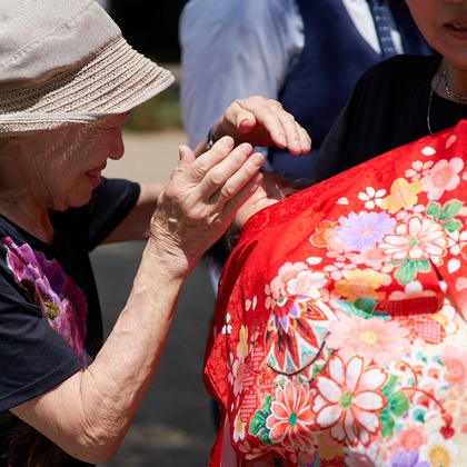 Actが撮影したお宮参りの写真