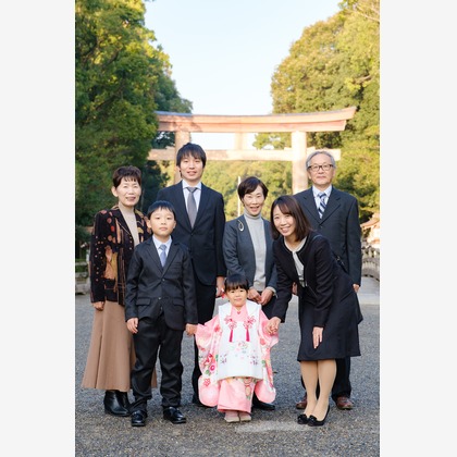 高夏写真店が撮影した七五三フォトの写真