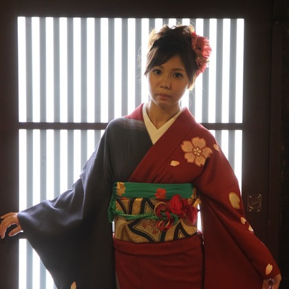 スマイルハンターが出張撮影した家族写真(キッズ,ベビーフォト)などが写った「成人式フォト」の家族写真