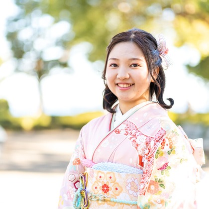 森元こずえが出張撮影した家族写真(キッズ,ベビーフォト)が写った成人式撮影の写真