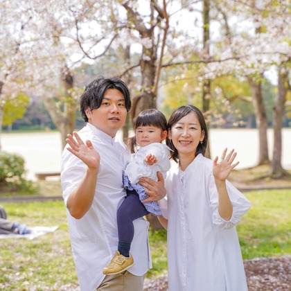 井崎　敬太が撮影した家族写真の出張撮影の写真