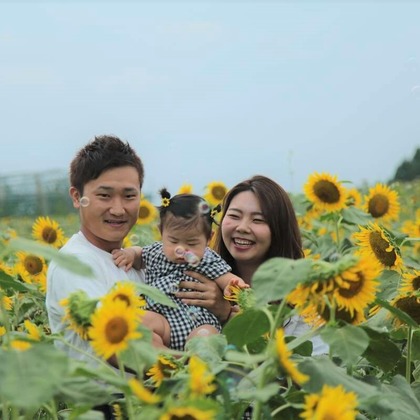 理 S PHOTOが撮影した家族写真の出張撮影の写真