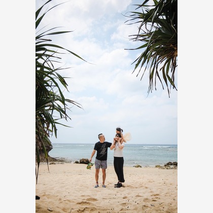 ポートレート沖縄が撮影した家族写真の出張撮影の写真