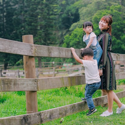 MF STUDIO Migoが撮影した家族写真の出張撮影の写真