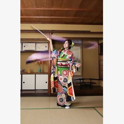 スマイルハンターが出張撮影した家族写真(キッズ,ベビーフォト)などが写った「成人式フォト」の家族写真