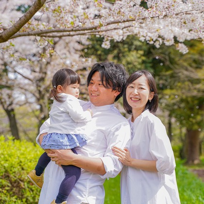 井崎　敬太が撮影した家族写真の出張撮影の写真