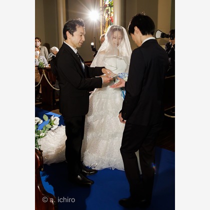 Photo of wedding in church taken by ABN Photo