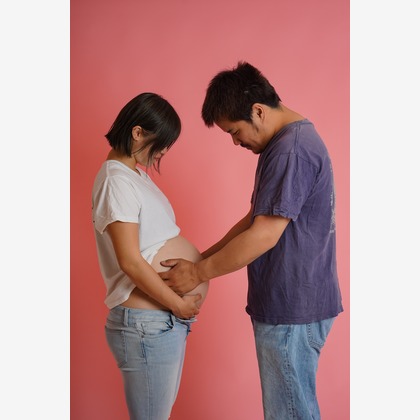 スタジオ　まるが撮影したマタニティフォトの写真