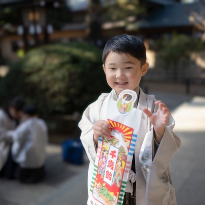 寫樂斎が撮影した七五三フォトの写真
