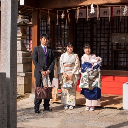 EATNESTが撮影したお宮参りの写真