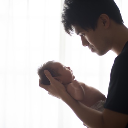 竹部 祐樹が出張撮影したジェスチャー, 適応, 生物などが写った「ベビーフォト＠長崎市」の家族写真