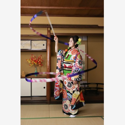 スマイルハンターが出張撮影した家族写真(キッズ,ベビーフォト)などが写った「成人式フォト」の家族写真