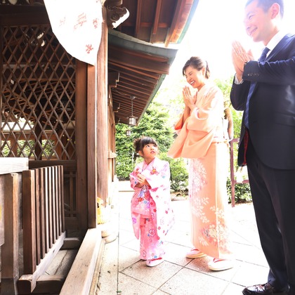 Kan Suzuki  photographyが出張撮影した自然の風景, 七五三, スナップショットが写ったエンゲージメントフォトの写真