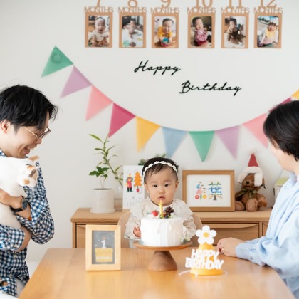 株式会社VISTA / VISTA Photographyが出張撮影した家族写真(キッズ,ベビーフォト)などが写った「ファミリーフォト」の家族写真