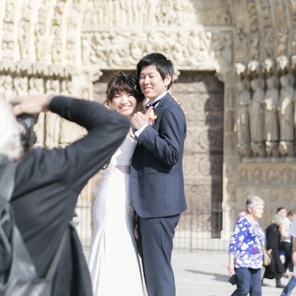 24to Produceが撮影した「パリでのフォトウェディング」の写真