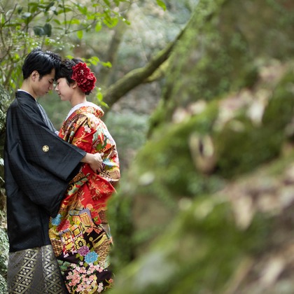 Photo of Kyoto　Prewedding photo with cherryblossom taken by saruco(Hisashi Iwasaki)