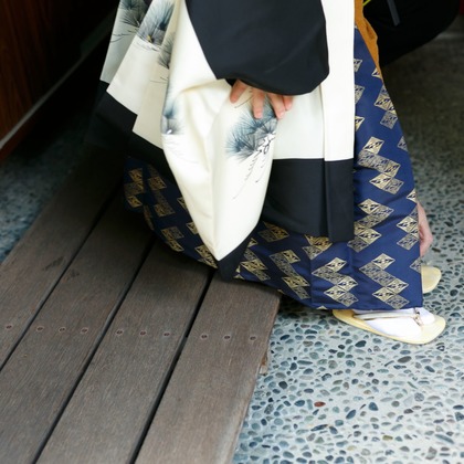 Chihiro Photographyが出張撮影したYasue Hachimangu, 星, 自然の中の人々などが写った「五歳男の子七五三Photo」の家族写真