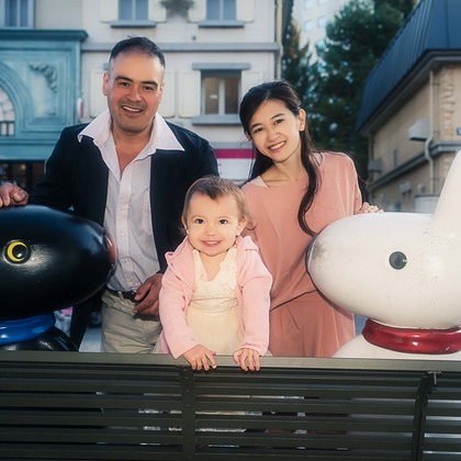 高遠が撮影したニューボーンフォト/家族写真の出張撮影/七五三フォト/お宮参りの写真