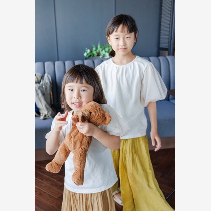 ちずカメラが出張撮影したワンピース, 荷物とバッグ, 赤ちゃん・幼児服などが写った「子供達」の家族写真