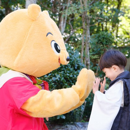 高夏写真店が出張撮影した「七五三の撮影」の家族写真