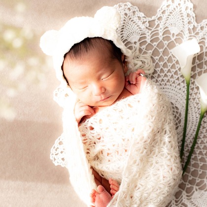 kudophotoが撮影したニューボーンフォト/家族写真の出張撮影の写真