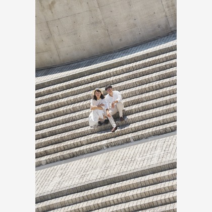 吉本悠哉が撮影した「ウェディング前撮り」の写真