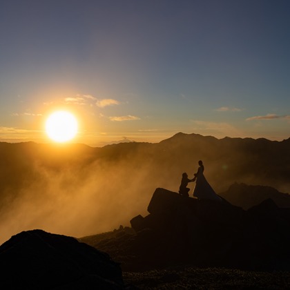 金井　暁が撮影した「ウェディング前撮り」の写真