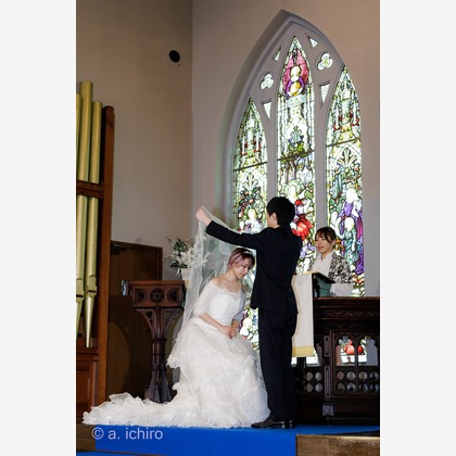 Photo of wedding in church taken by ABN Photo